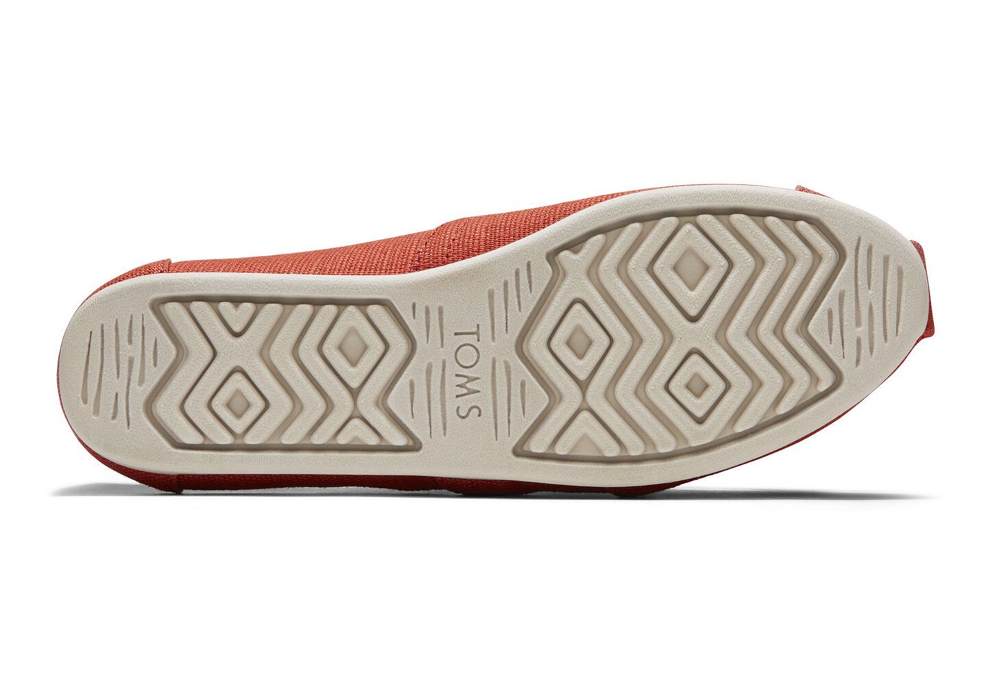 Toms Alpargata Heritage Canvas Espadrille Red - Womens - 51907-RFZJ